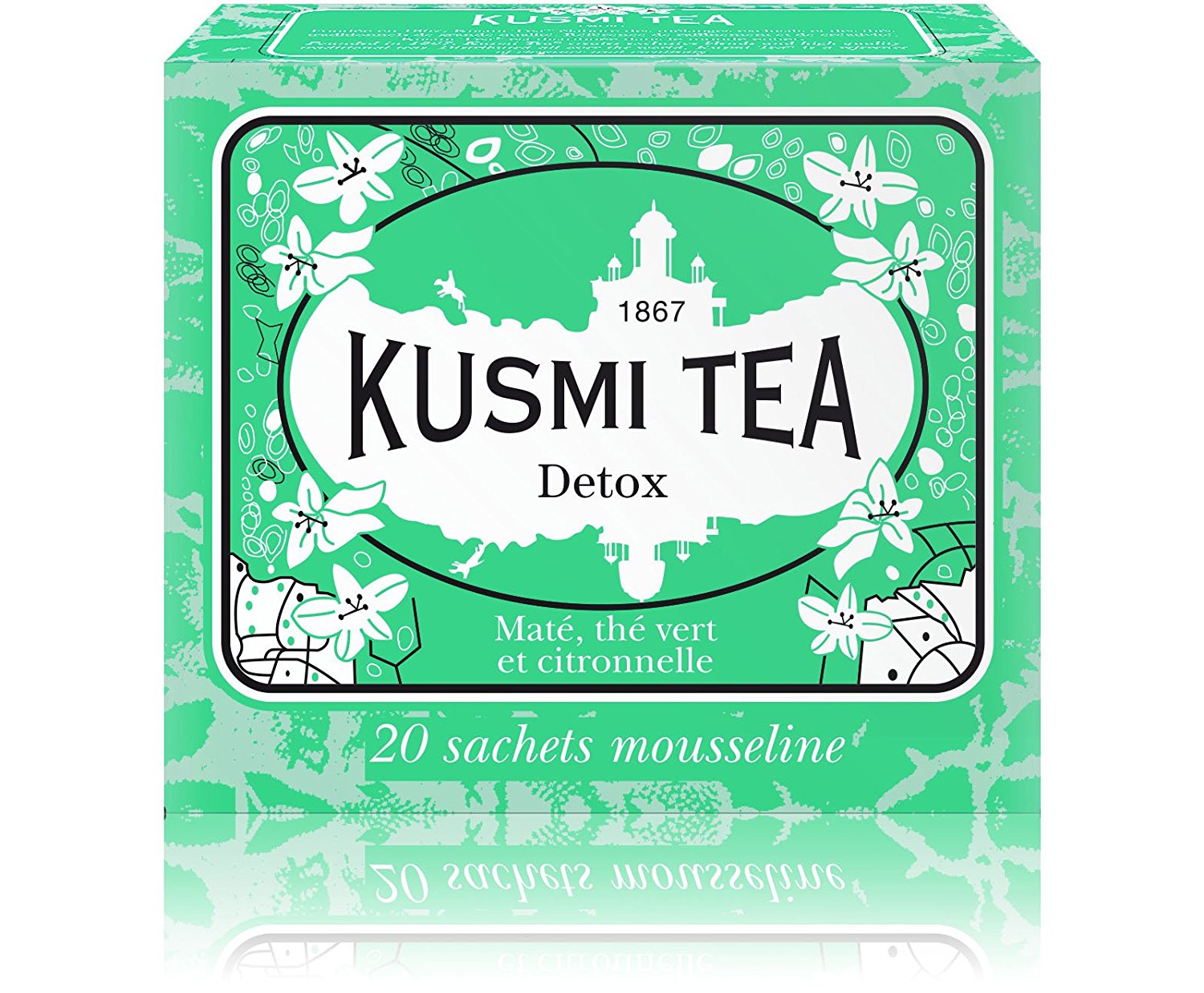 25 Sachets de Thé Detox Kusmi Tea - Grossiste boissons, fournisseur de  boissons, boissons en gros