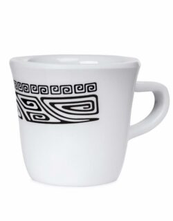 Tasse à café motif tatouage polynésien