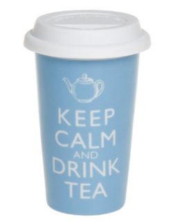 Mug à emporter « Keep calm and drink tea »